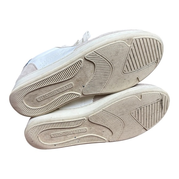 Veronica Beard Lennox Sneakers White Dusk Blue Women’s Size 11 M - Picture 15 of 15